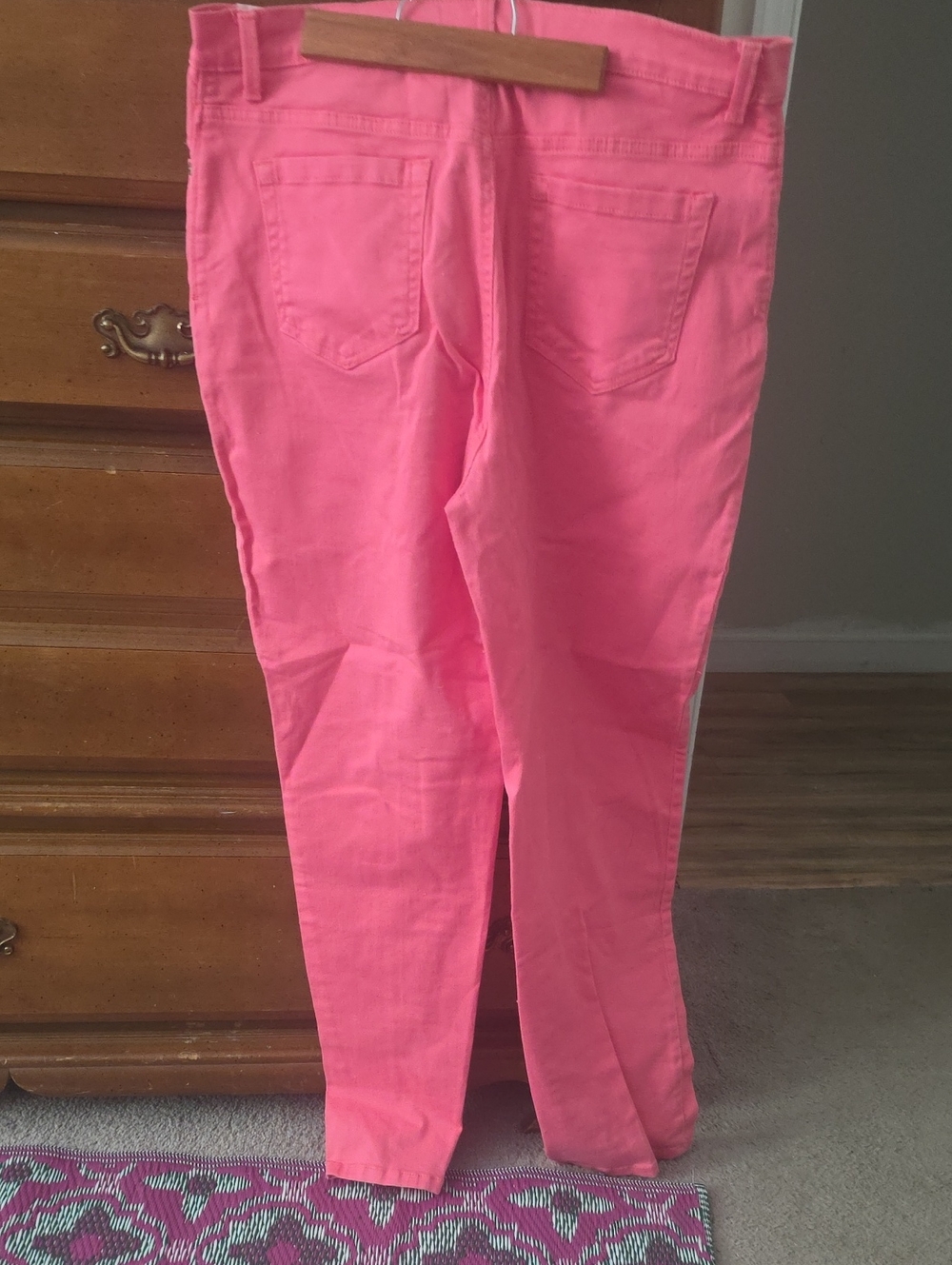 Gloria Vanderbilt Pink Straight Leg Jeans